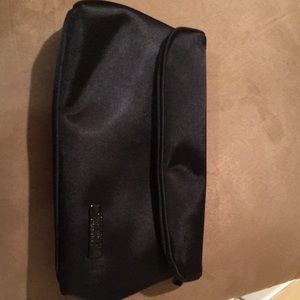 Chanel Parfume black cosmetic bag